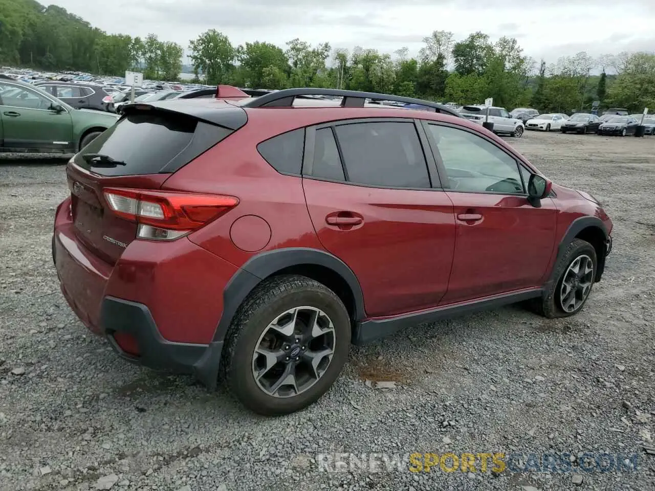 3 Photograph of a damaged car JF2GTADC2K8245825 SUBARU CROSSTREK 2019