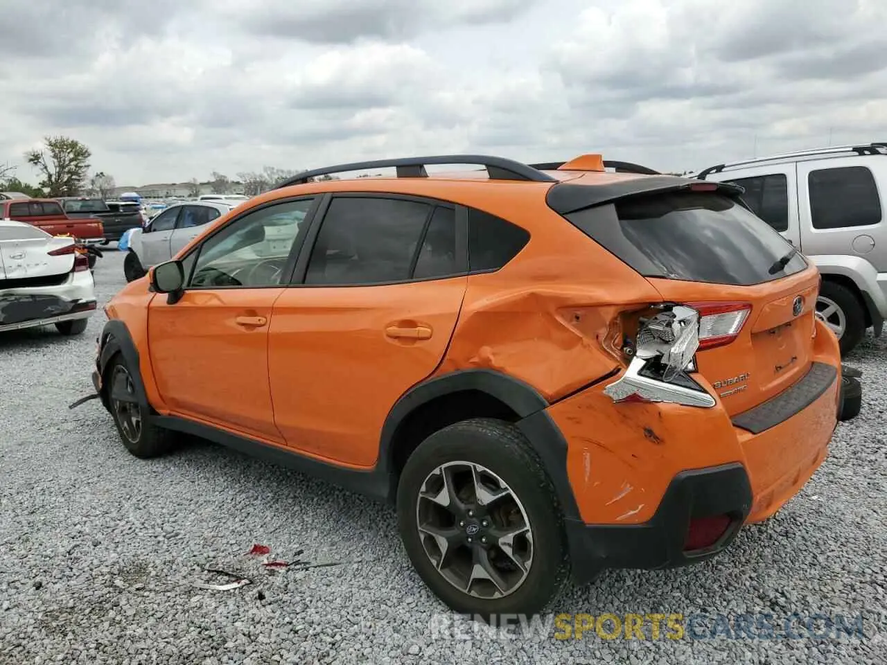 2 Photograph of a damaged car JF2GTADC3KH326932 SUBARU CROSSTREK 2019