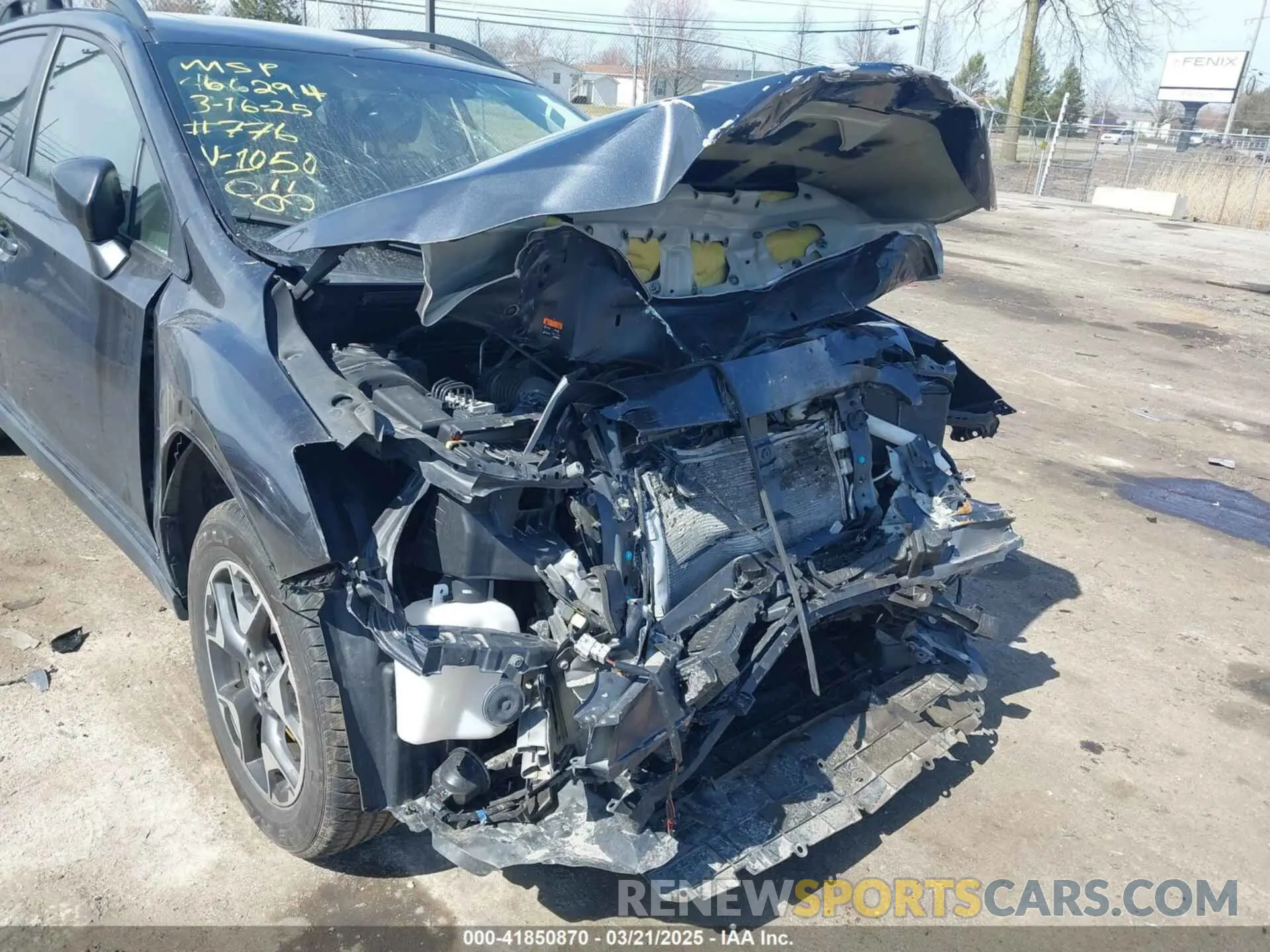 6 Photograph of a damaged car JF2GTADC8K8211050 SUBARU CROSSTREK 2019