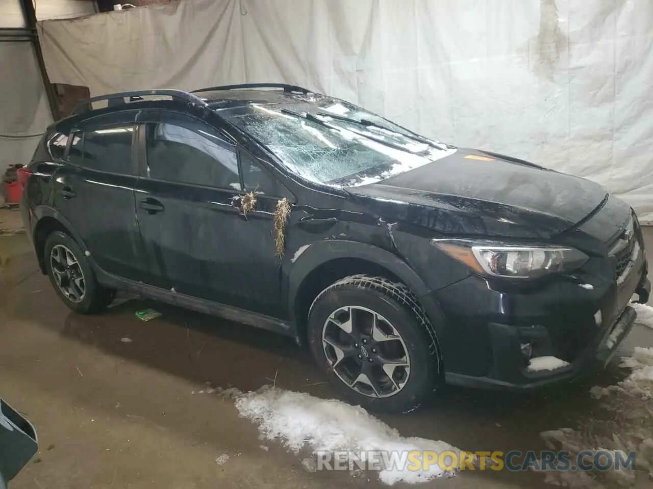 4 Фотография поврежденного автомобиля JF2GTADC8K8309155 SUBARU CROSSTREK 2019