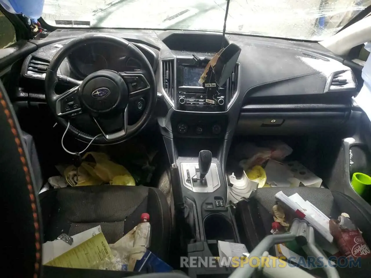 8 Фотография поврежденного автомобиля JF2GTADC8K8309155 SUBARU CROSSTREK 2019