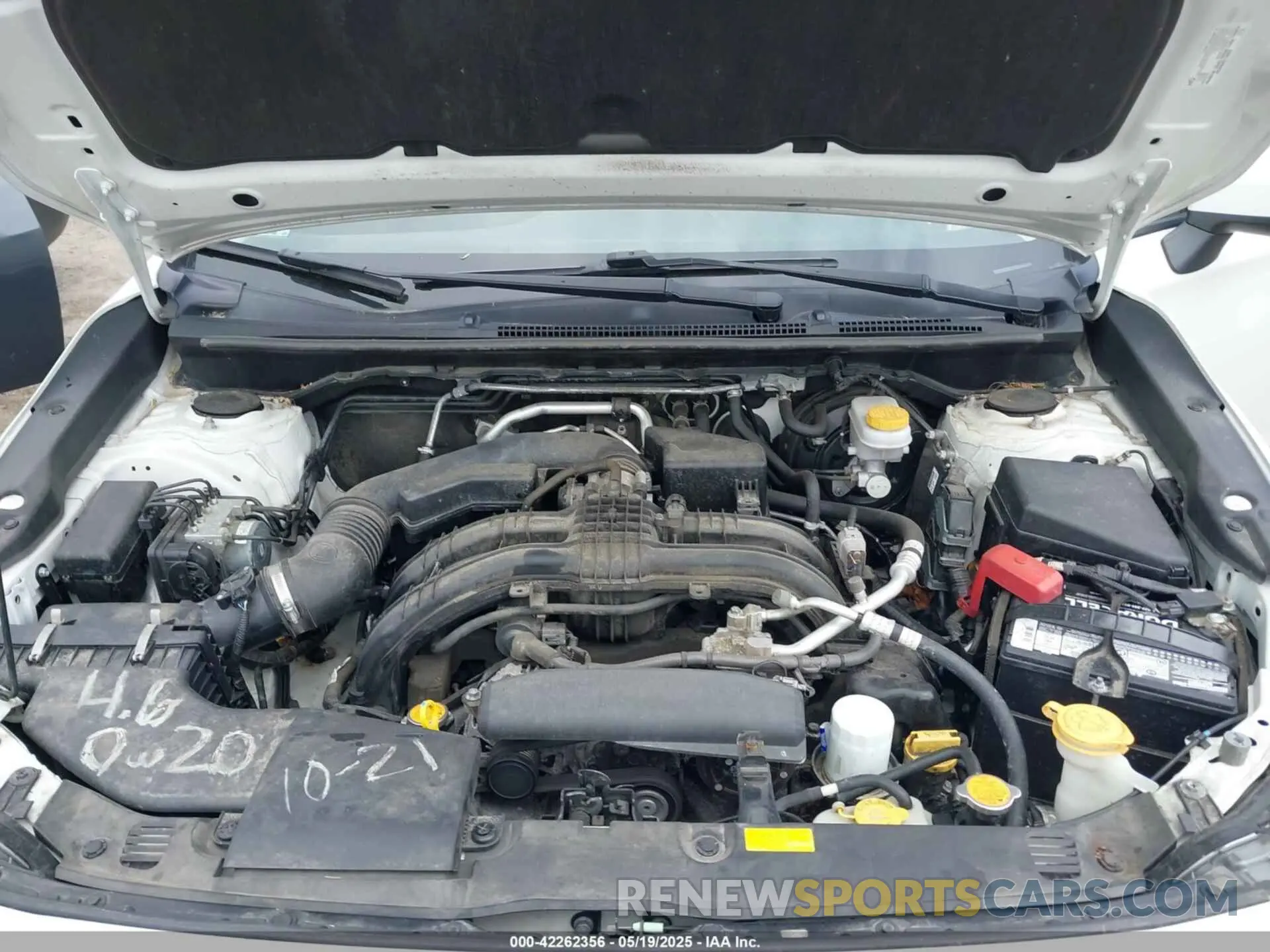 10 Photograph of a damaged car JF2GTADC8KH306868 SUBARU CROSSTREK 2019