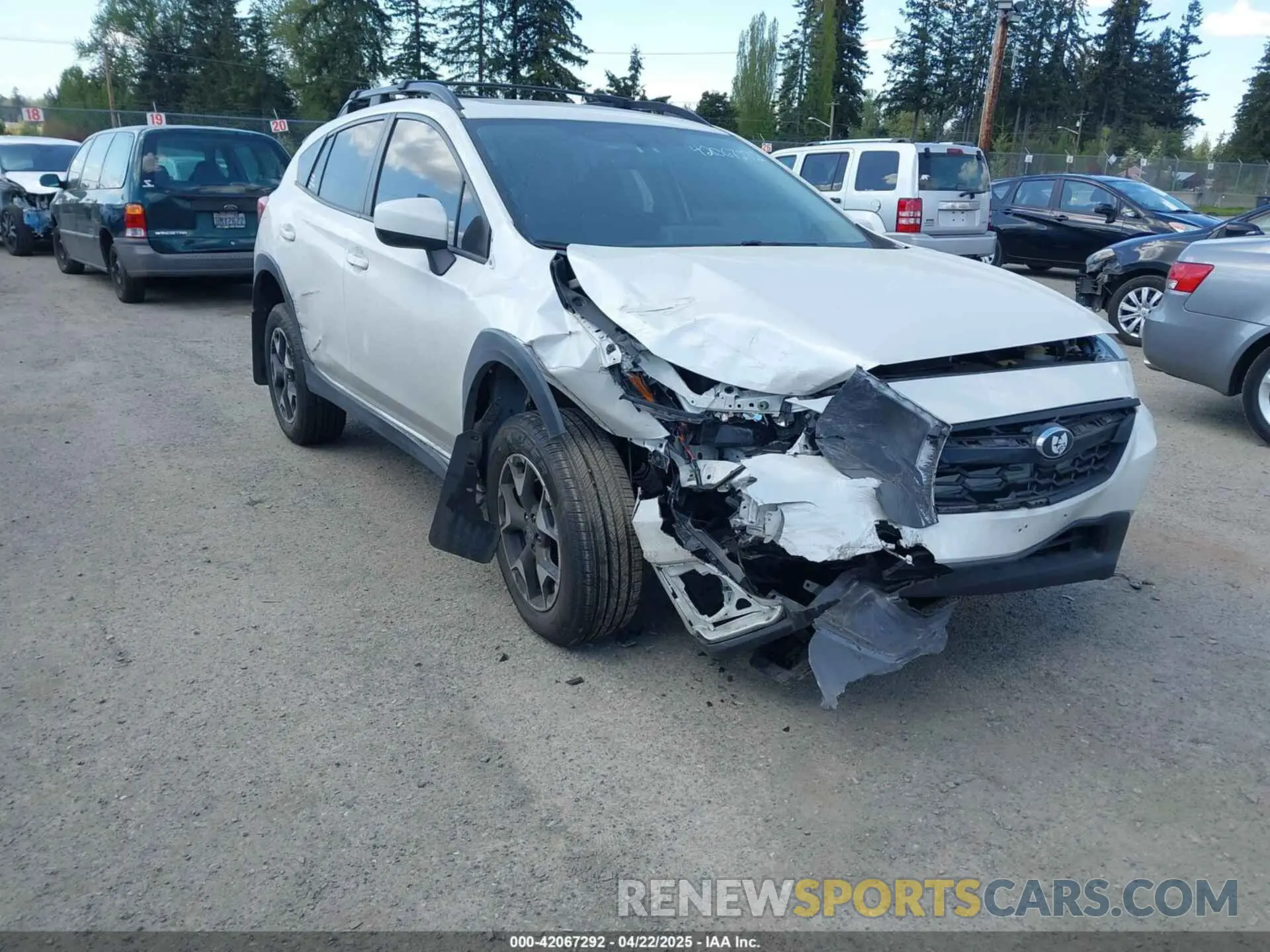 6 Фотография поврежденного автомобиля JF2GTADC8KH317207 SUBARU CROSSTREK 2019