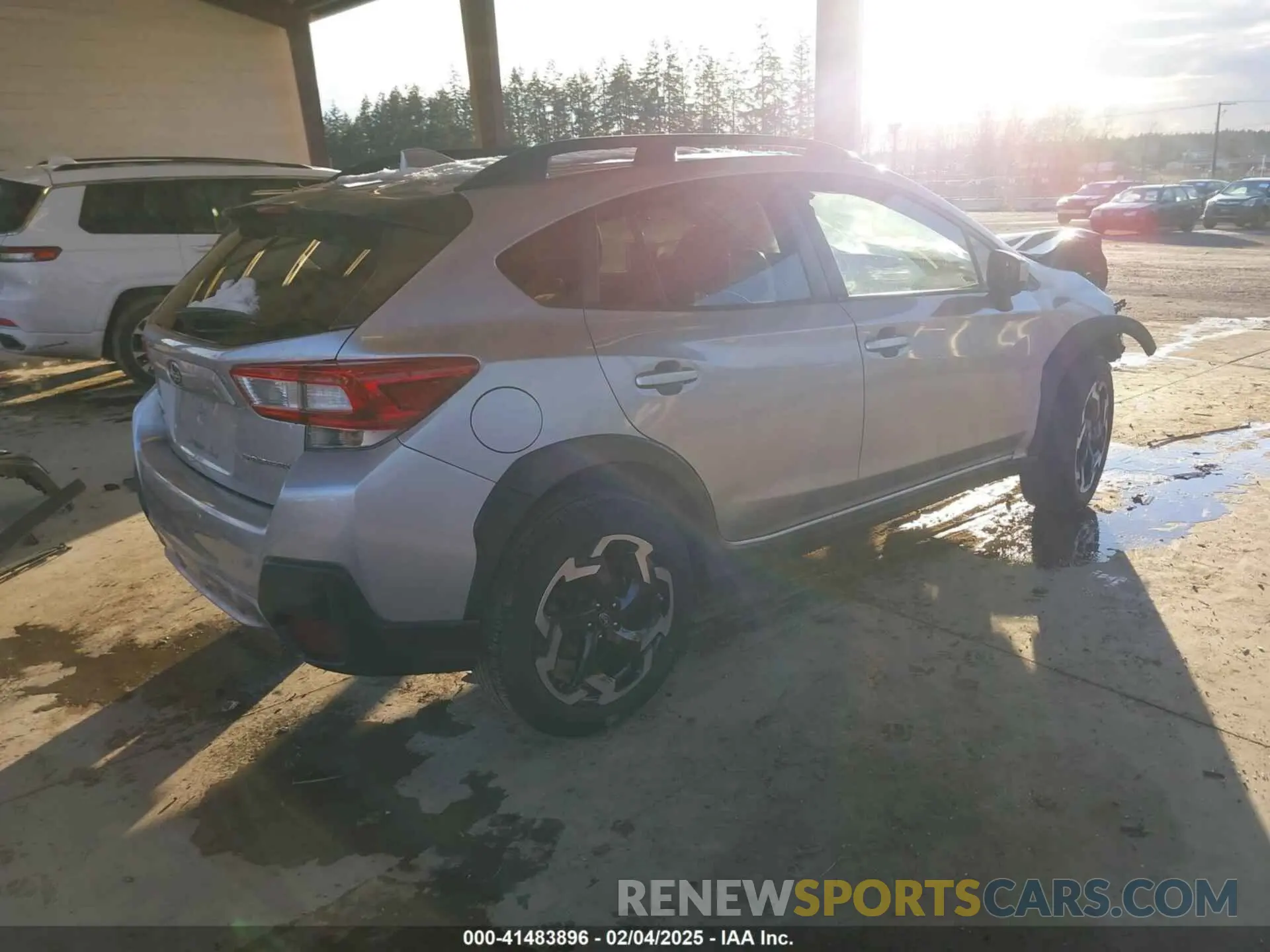 4 Фотография поврежденного автомобиля JF2GTADC9K8364066 SUBARU CROSSTREK 2019