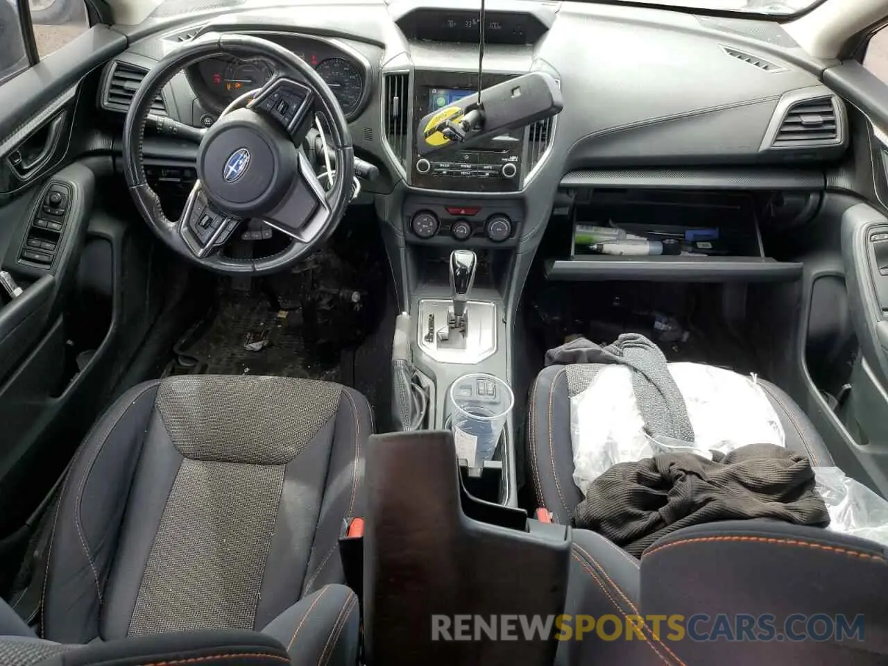 8 Photograph of a damaged car JF2GTAEC0KH317121 SUBARU CROSSTREK 2019