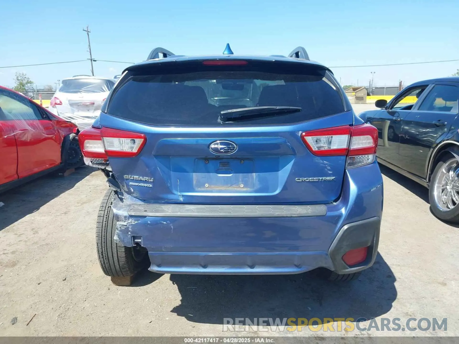 17 Photograph of a damaged car JF2GTAEC1KH250092 SUBARU CROSSTREK 2019