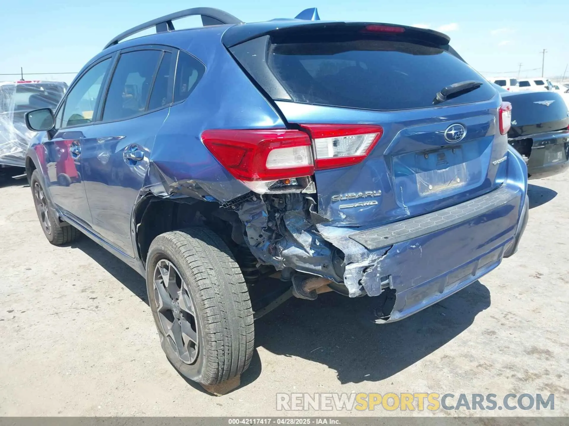 6 Photograph of a damaged car JF2GTAEC1KH250092 SUBARU CROSSTREK 2019