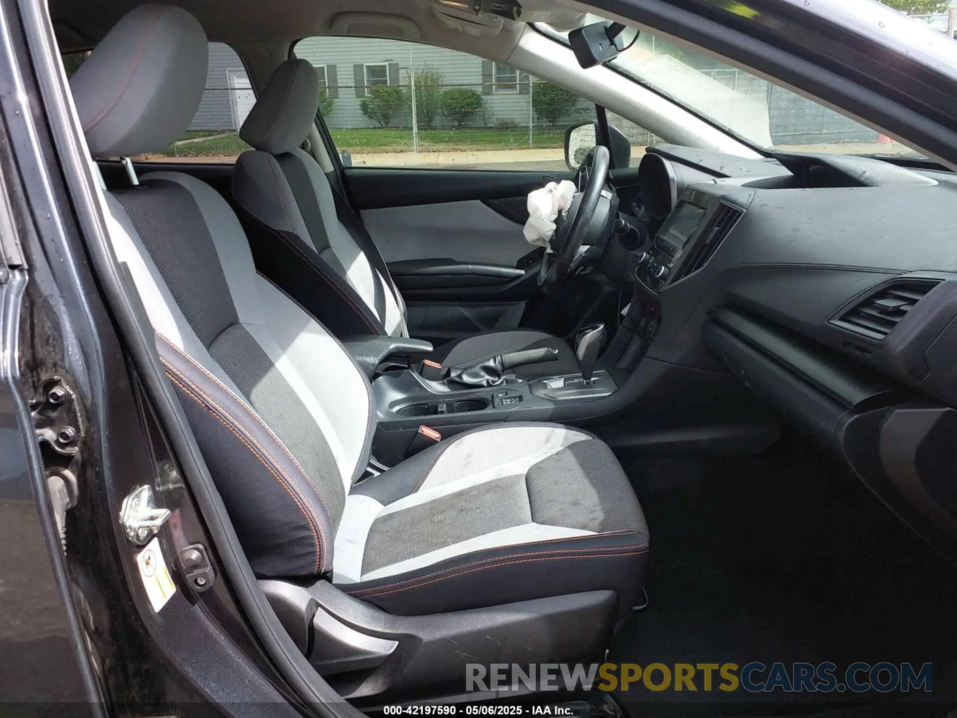 5 Photograph of a damaged car JF2GTAEC2K8276393 SUBARU CROSSTREK 2019