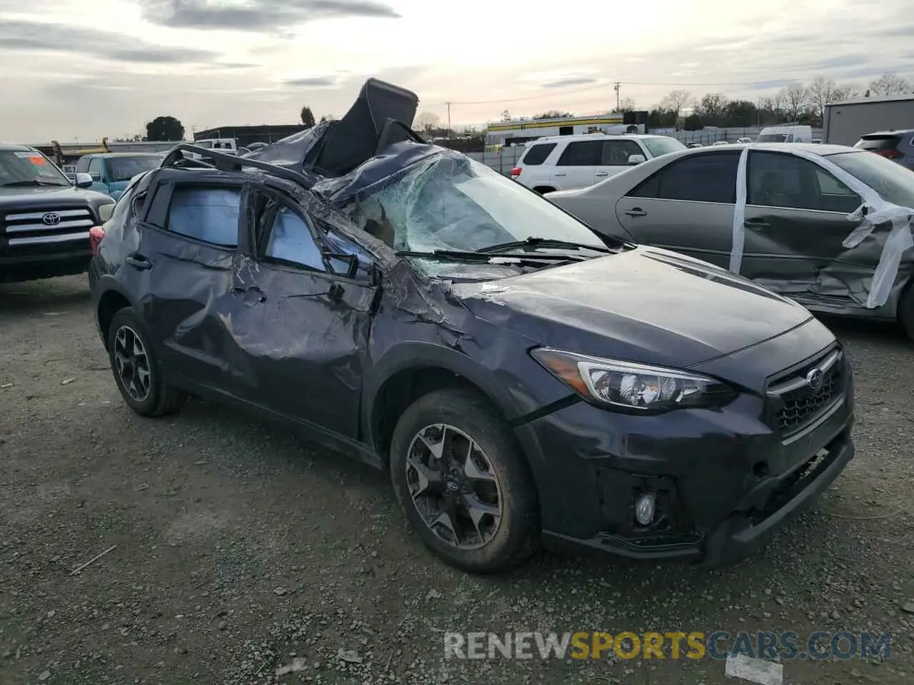 4 Photograph of a damaged car JF2GTAEC2K8282842 SUBARU CROSSTREK 2019