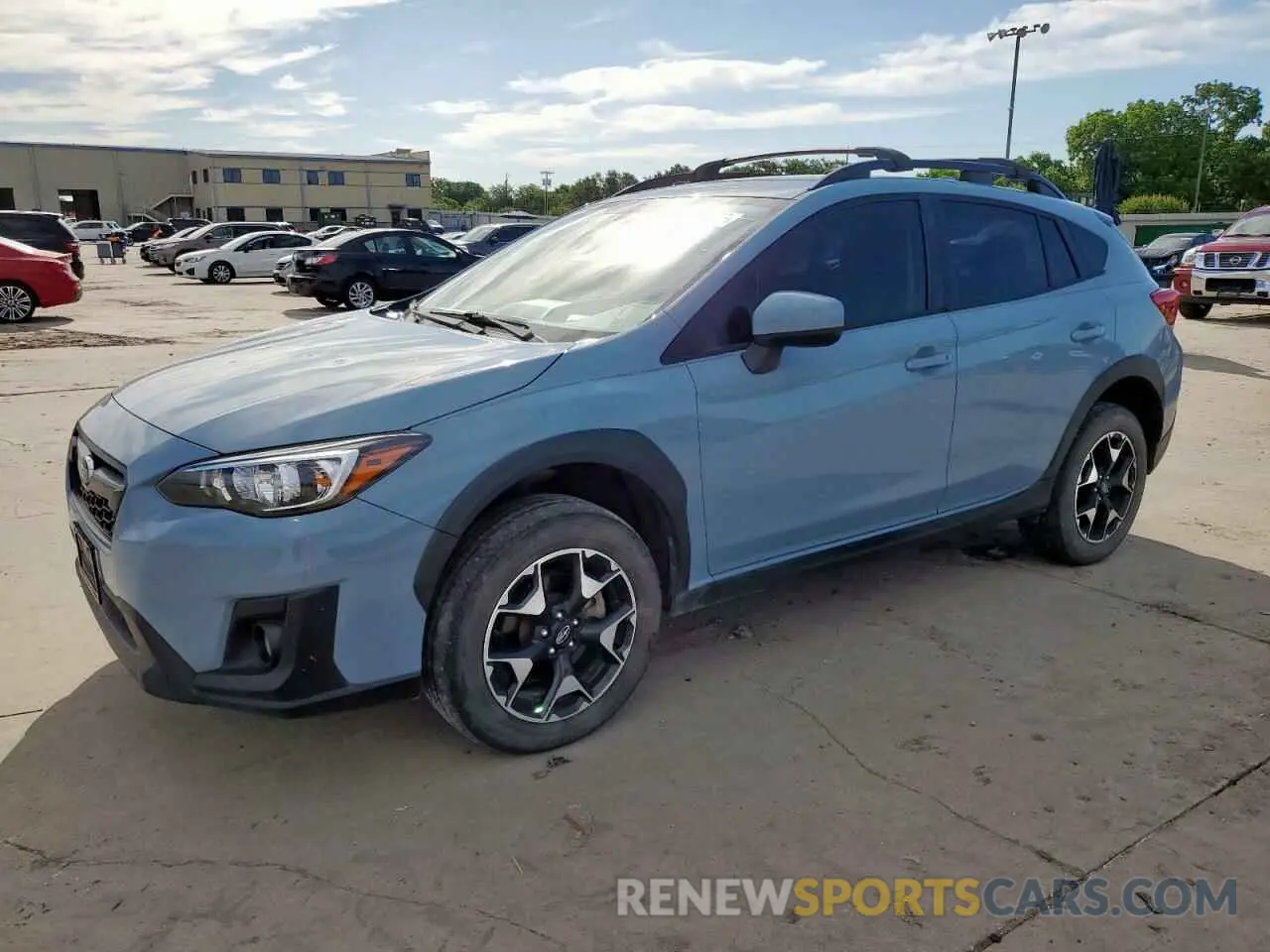 1 Photograph of a damaged car JF2GTAEC2K8377143 SUBARU CROSSTREK 2019