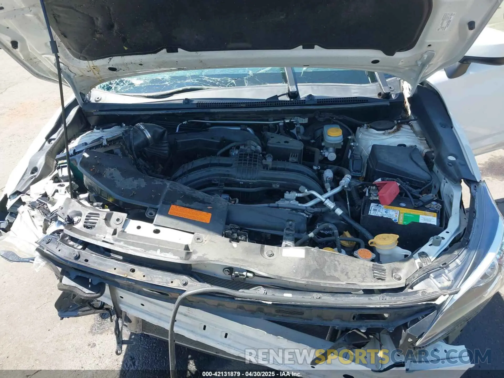 10 Фотография поврежденного автомобиля JF2GTAEC3K8236338 SUBARU CROSSTREK 2019