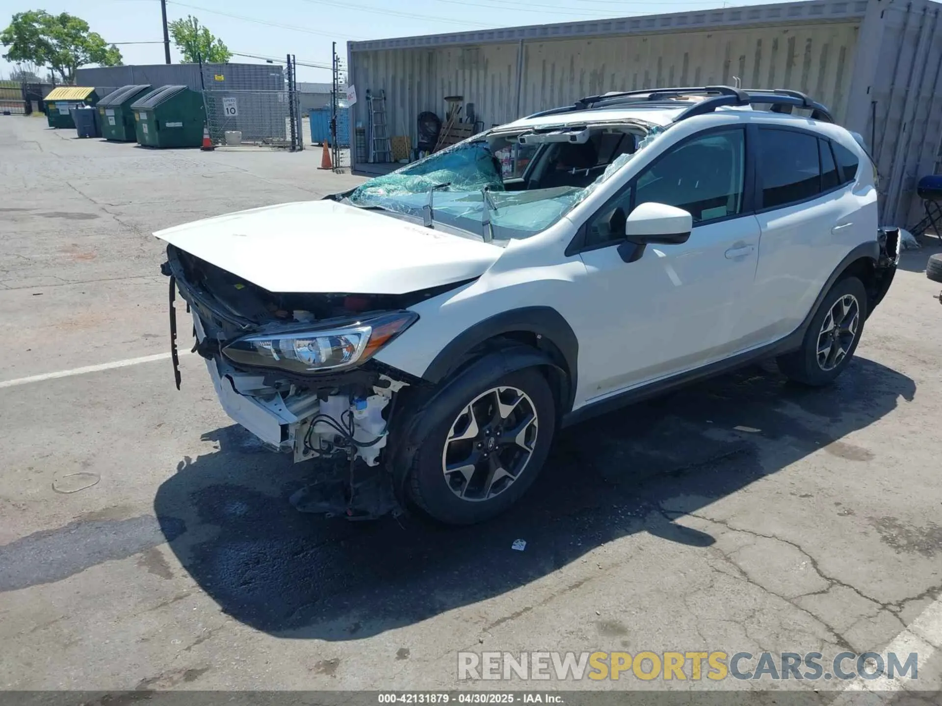 2 Фотография поврежденного автомобиля JF2GTAEC3K8236338 SUBARU CROSSTREK 2019