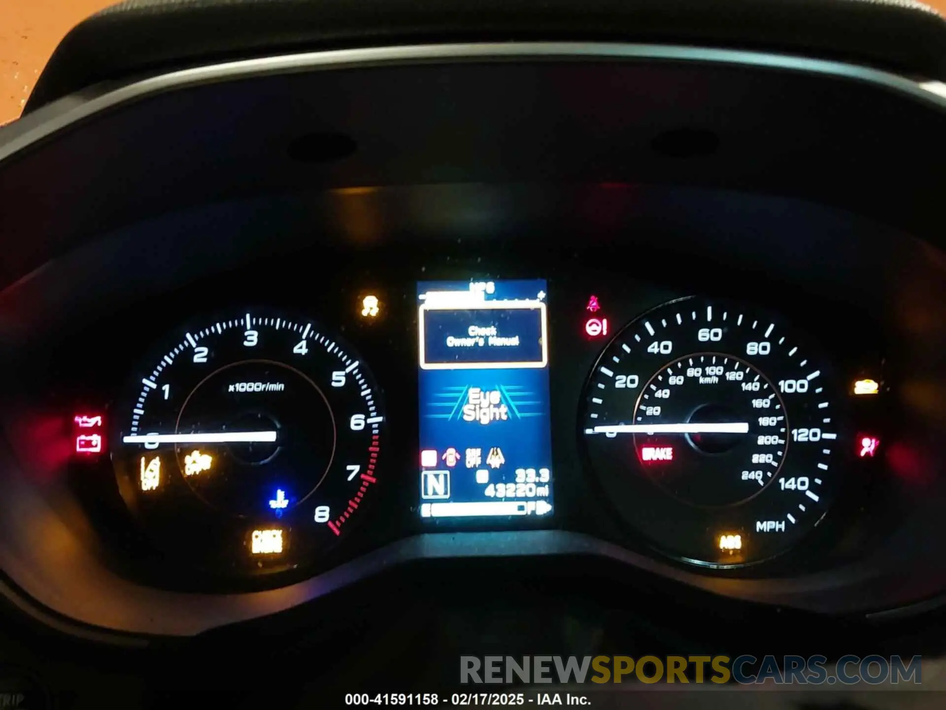 7 Фотография поврежденного автомобиля JF2GTAEC3K8296507 SUBARU CROSSTREK 2019