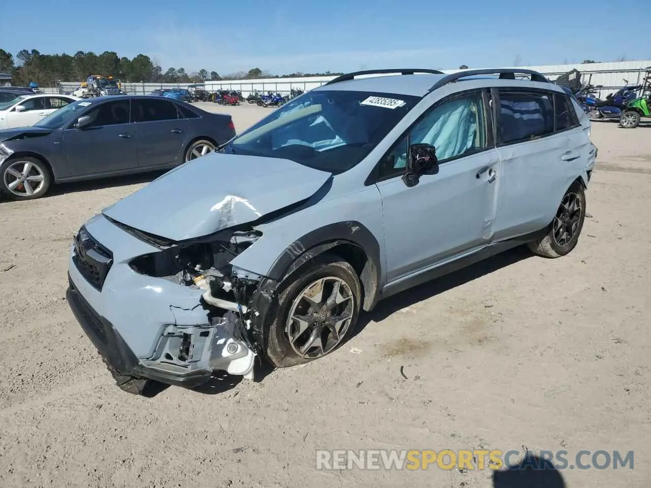 1 Photograph of a damaged car JF2GTAEC3K8321177 SUBARU CROSSTREK 2019