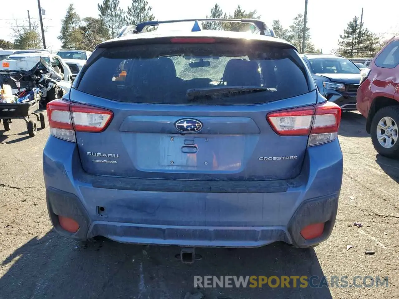 6 Photograph of a damaged car JF2GTAEC5K8286349 SUBARU CROSSTREK 2019