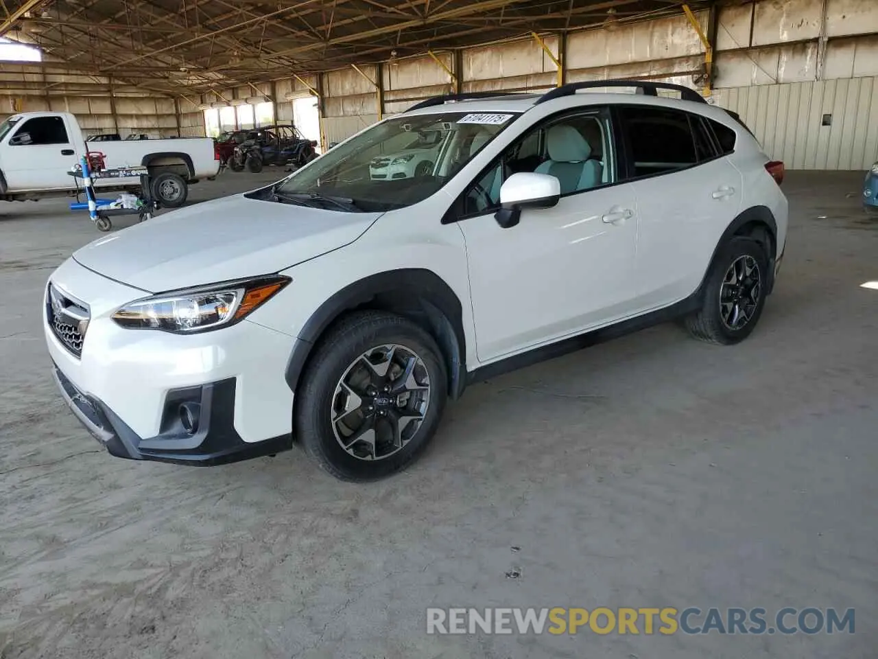 1 Photograph of a damaged car JF2GTAEC5K8343309 SUBARU CROSSTREK 2019
