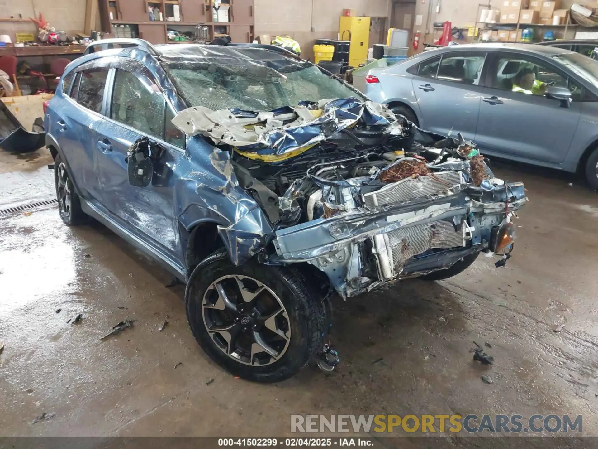 1 Фотография поврежденного автомобиля JF2GTAEC5K8386273 SUBARU CROSSTREK 2019