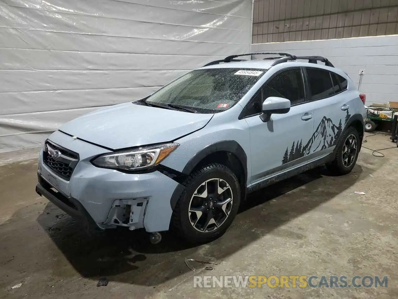 1 Фотография поврежденного автомобиля JF2GTAEC5KH306244 SUBARU CROSSTREK 2019