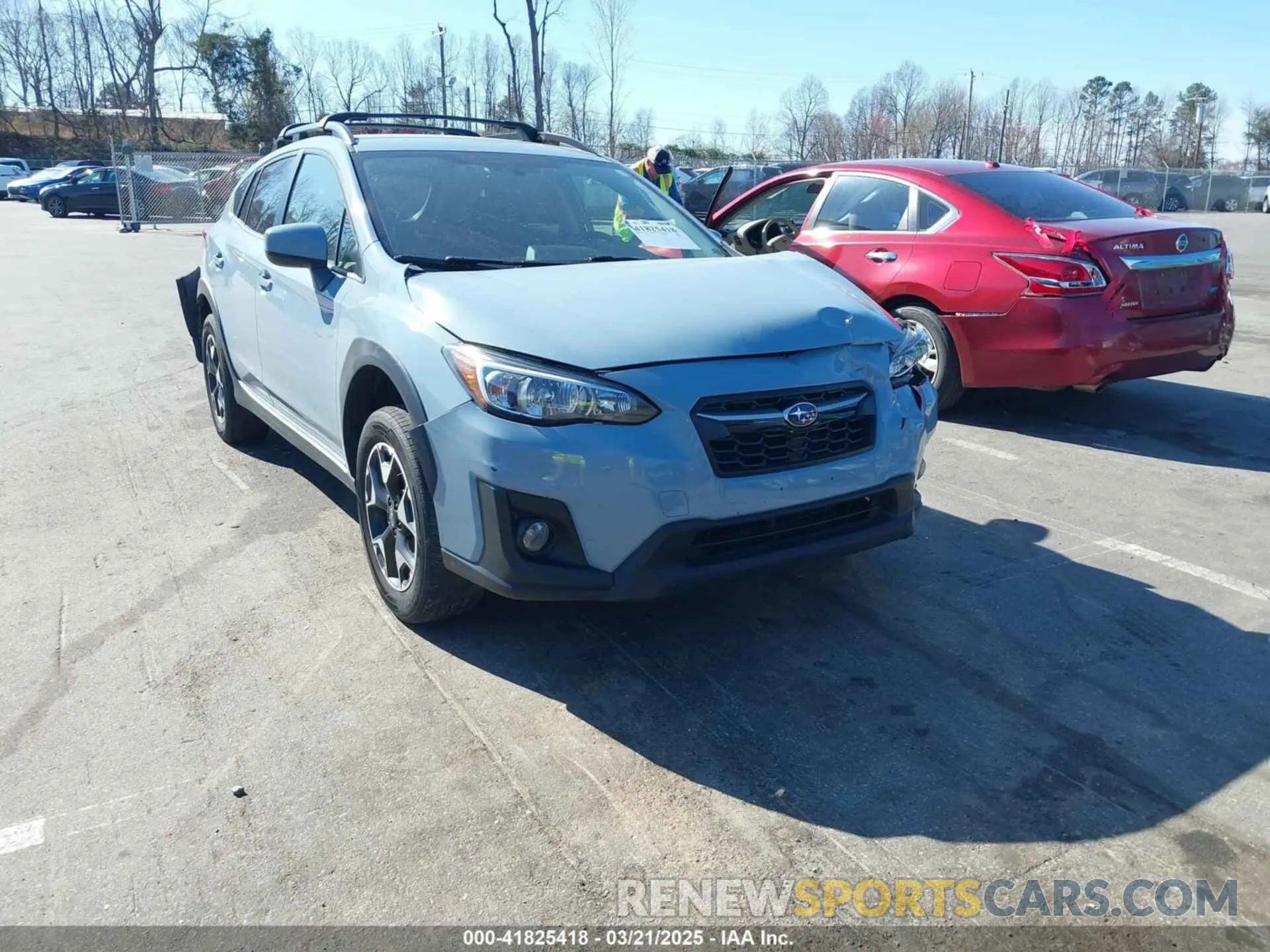 1 Фотография поврежденного автомобиля JF2GTAEC6K8266255 SUBARU CROSSTREK 2019