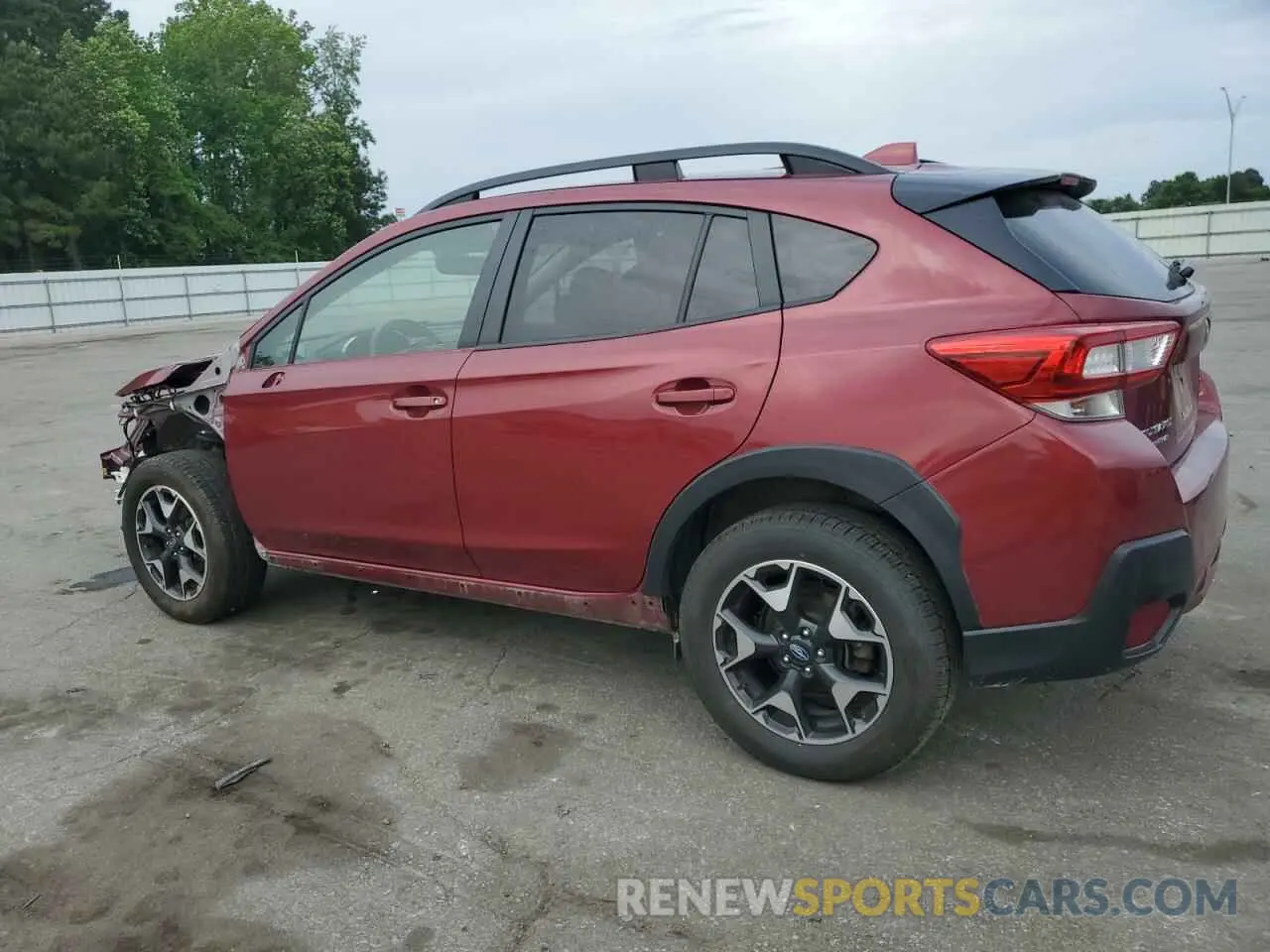2 Photograph of a damaged car JF2GTAEC6KH258625 SUBARU CROSSTREK 2019