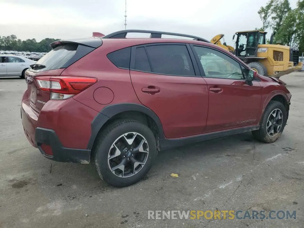 3 Photograph of a damaged car JF2GTAEC6KH258625 SUBARU CROSSTREK 2019