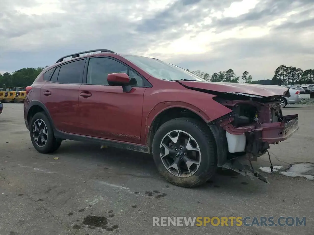 4 Photograph of a damaged car JF2GTAEC6KH258625 SUBARU CROSSTREK 2019