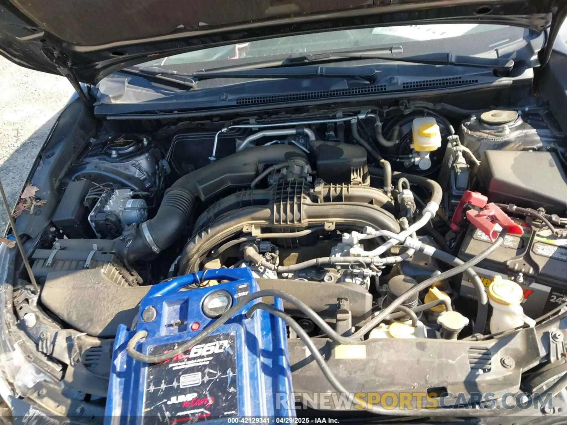 10 Photograph of a damaged car JF2GTAEC6KH329919 SUBARU CROSSTREK 2019