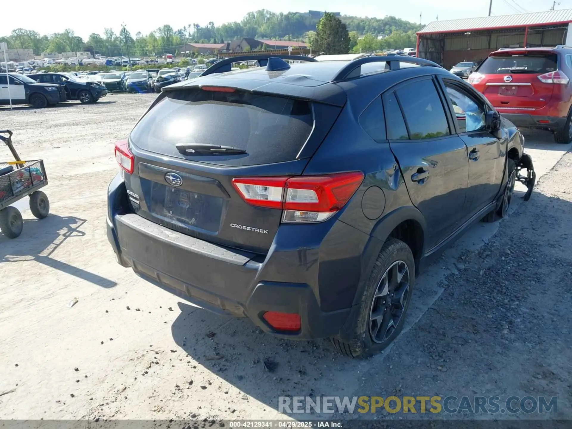 4 Photograph of a damaged car JF2GTAEC6KH329919 SUBARU CROSSTREK 2019