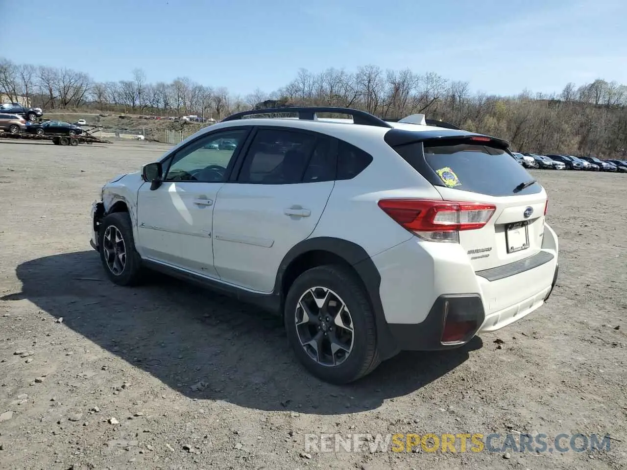 2 Photograph of a damaged car JF2GTAEC6KH338216 SUBARU CROSSTREK 2019