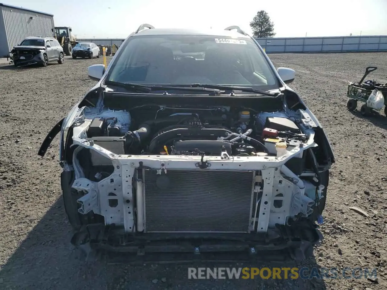 5 Фотография поврежденного автомобиля JF2GTAEC7K8323336 SUBARU CROSSTREK 2019