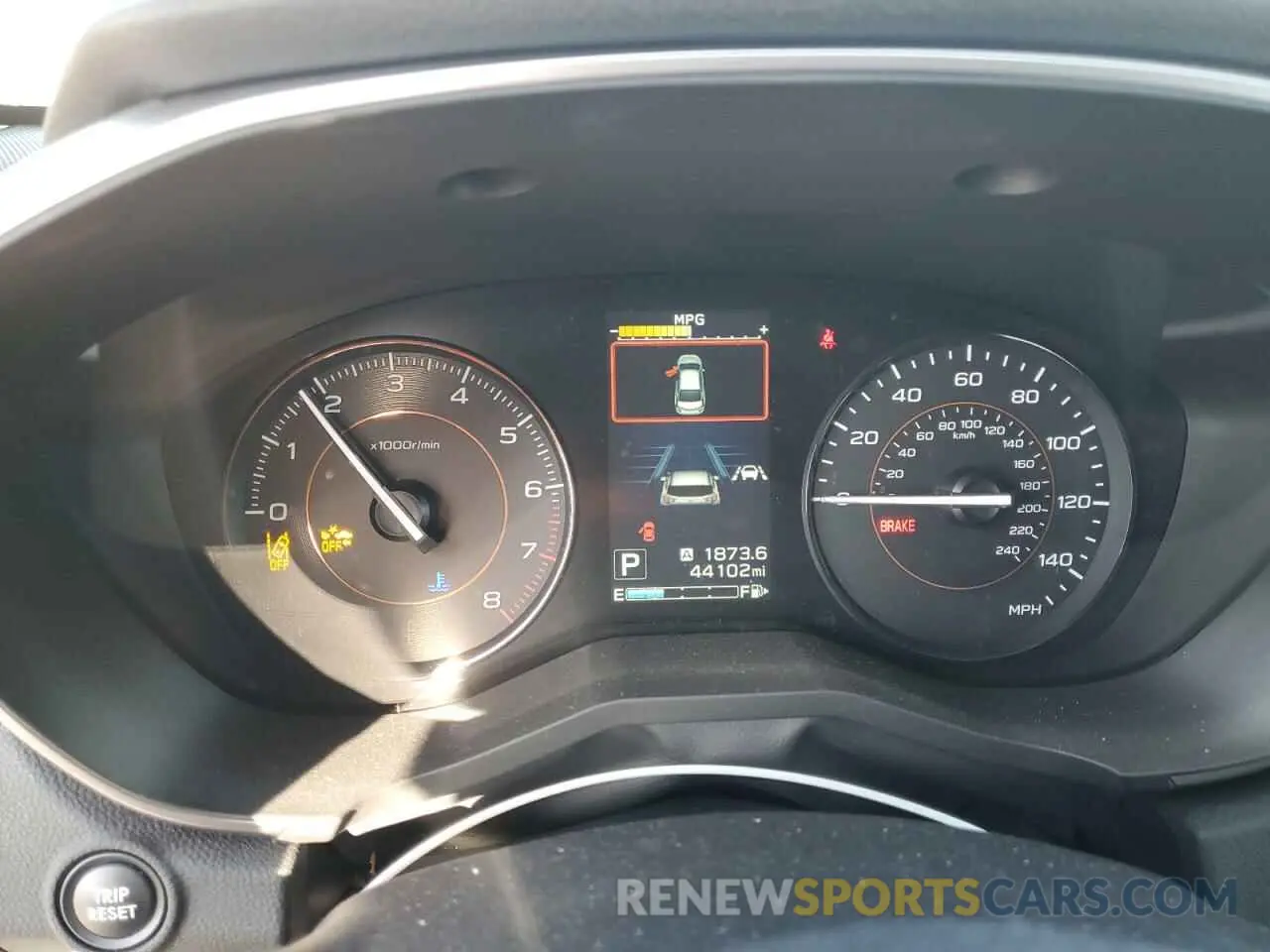 9 Фотография поврежденного автомобиля JF2GTAEC7K8323336 SUBARU CROSSTREK 2019