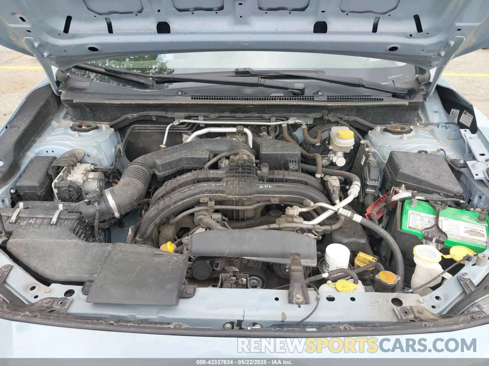 10 Photograph of a damaged car JF2GTAEC7KH263168 SUBARU CROSSTREK 2019