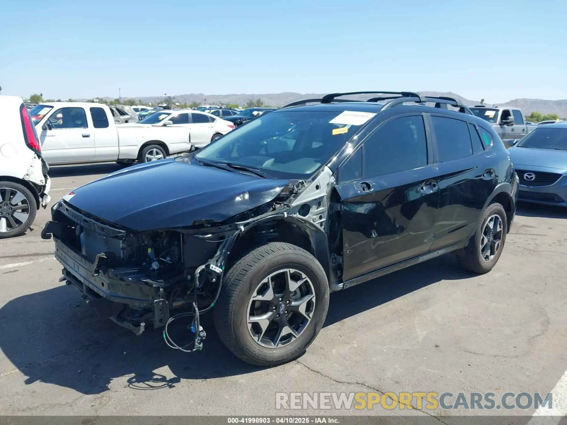 6 Фотография поврежденного автомобиля JF2GTAEC8KH251546 SUBARU CROSSTREK 2019