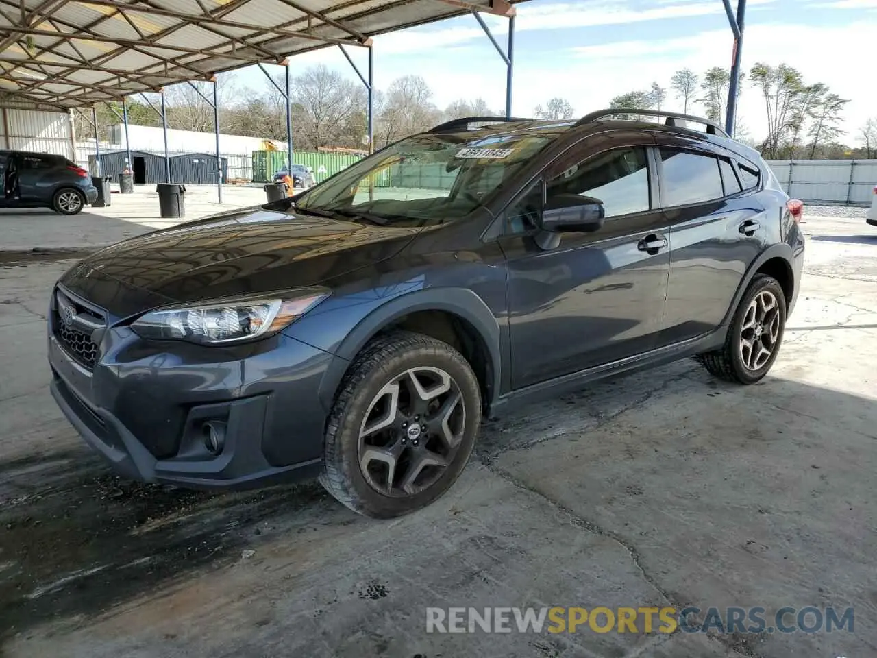 1 Photograph of a damaged car JF2GTAEC8KH264104 SUBARU CROSSTREK 2019