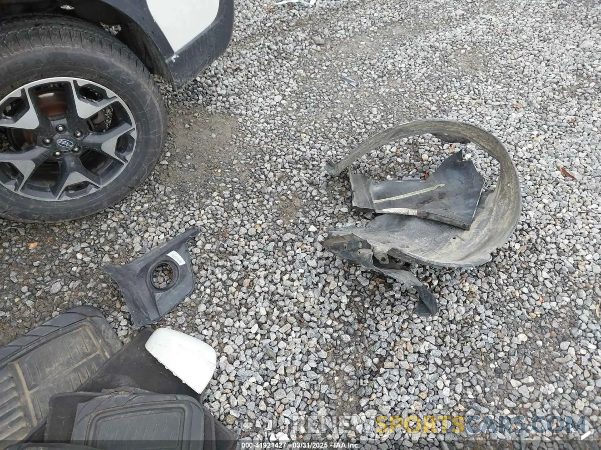 12 Photograph of a damaged car JF2GTAEC8KH317707 SUBARU CROSSTREK 2019