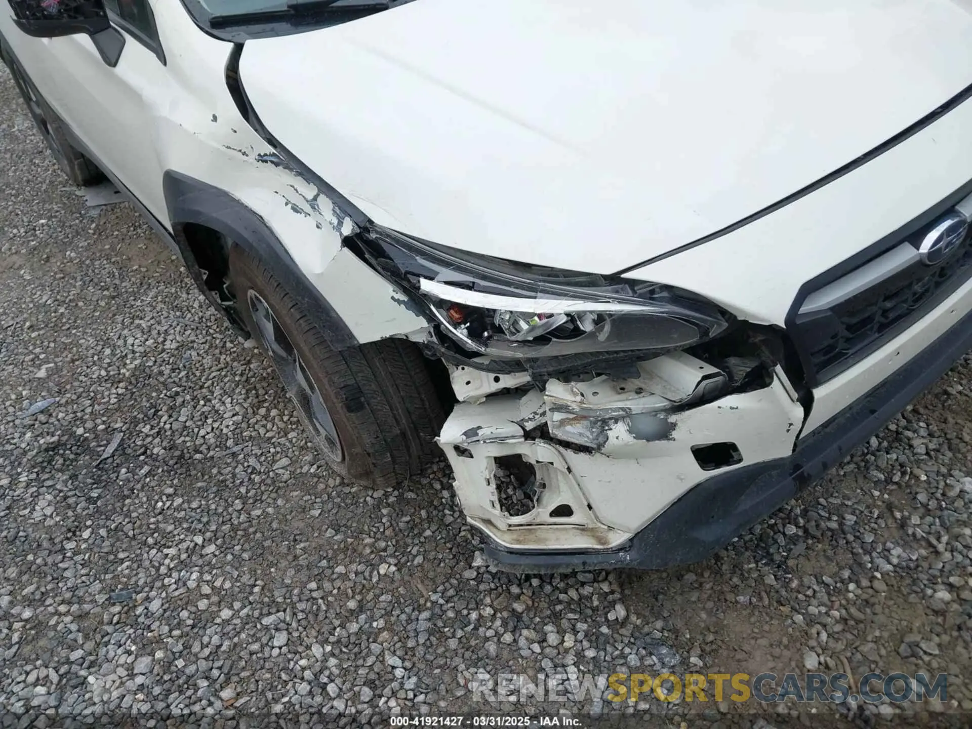 6 Photograph of a damaged car JF2GTAEC8KH317707 SUBARU CROSSTREK 2019