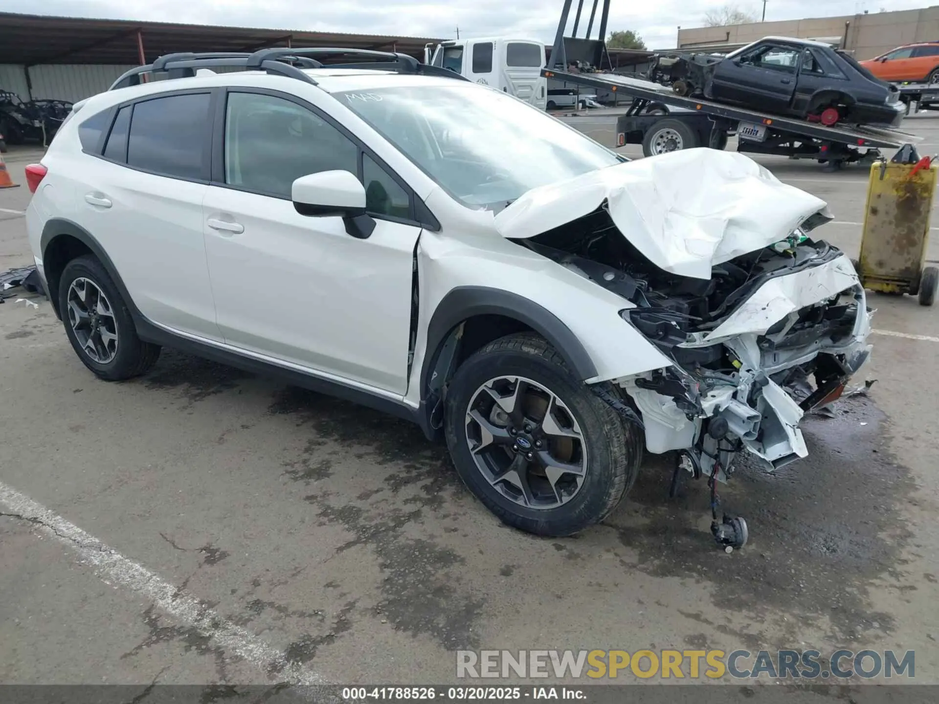 1 Фотография поврежденного автомобиля JF2GTAEC8KH397994 SUBARU CROSSTREK 2019