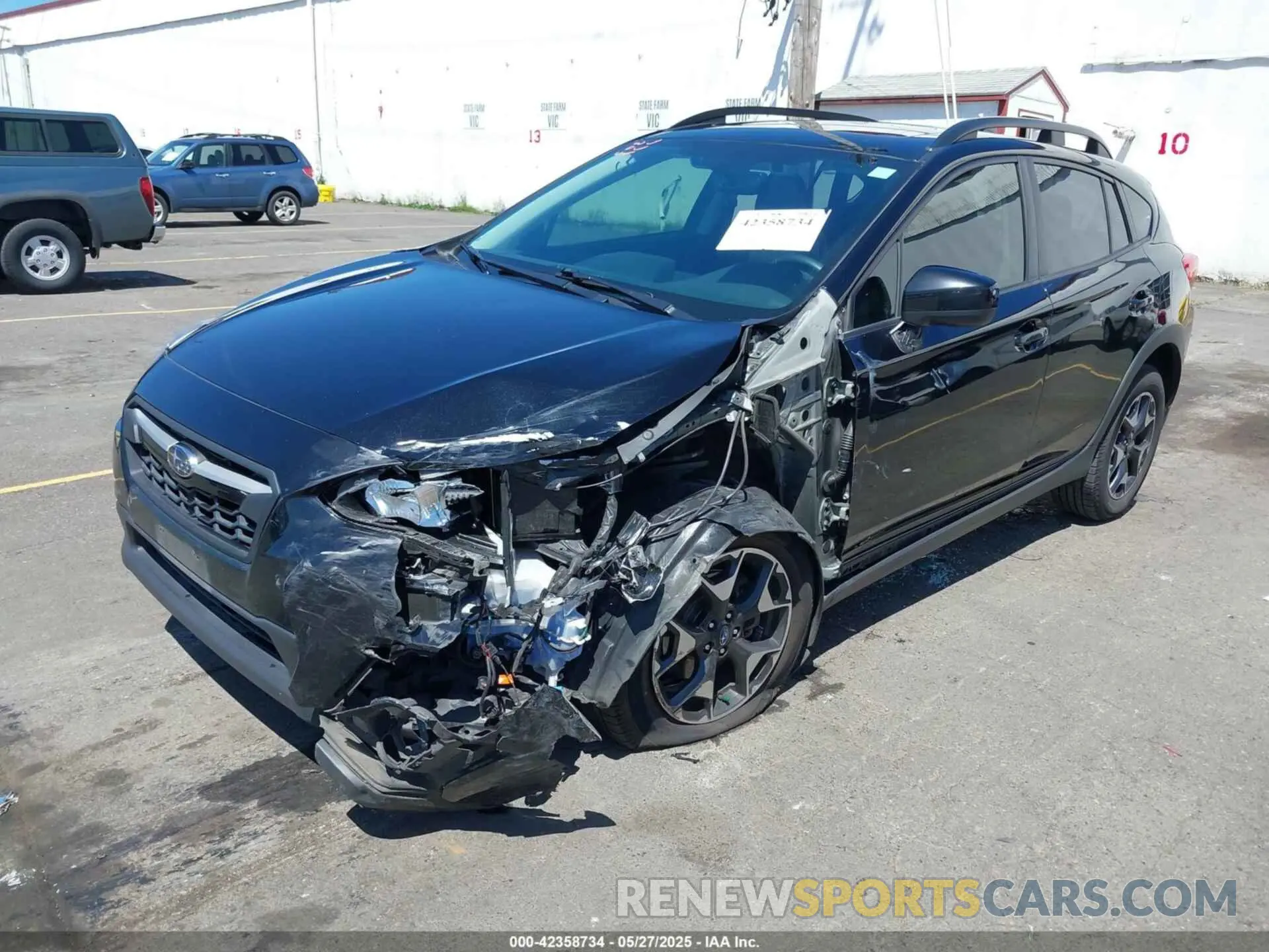 2 Photograph of a damaged car JF2GTAEC9K8289738 SUBARU CROSSTREK 2019
