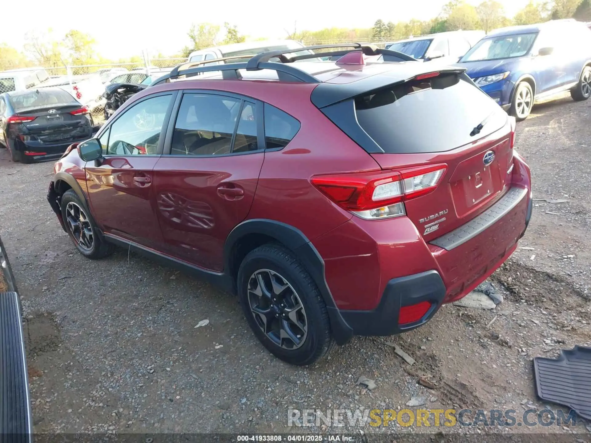 3 Photograph of a damaged car JF2GTAEC9KH342339 SUBARU CROSSTREK 2019