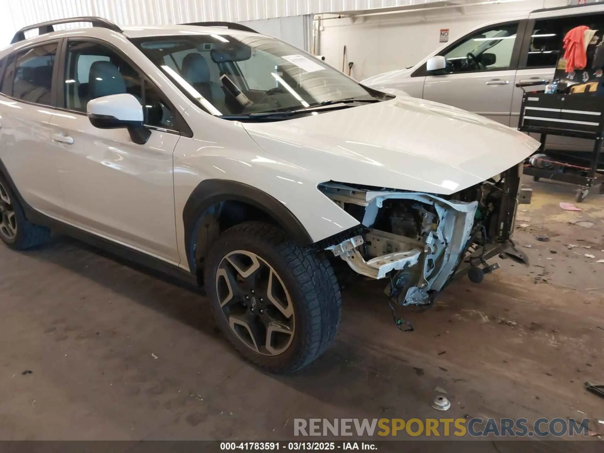 21 Photograph of a damaged car JF2GTAMC1K8237411 SUBARU CROSSTREK 2019