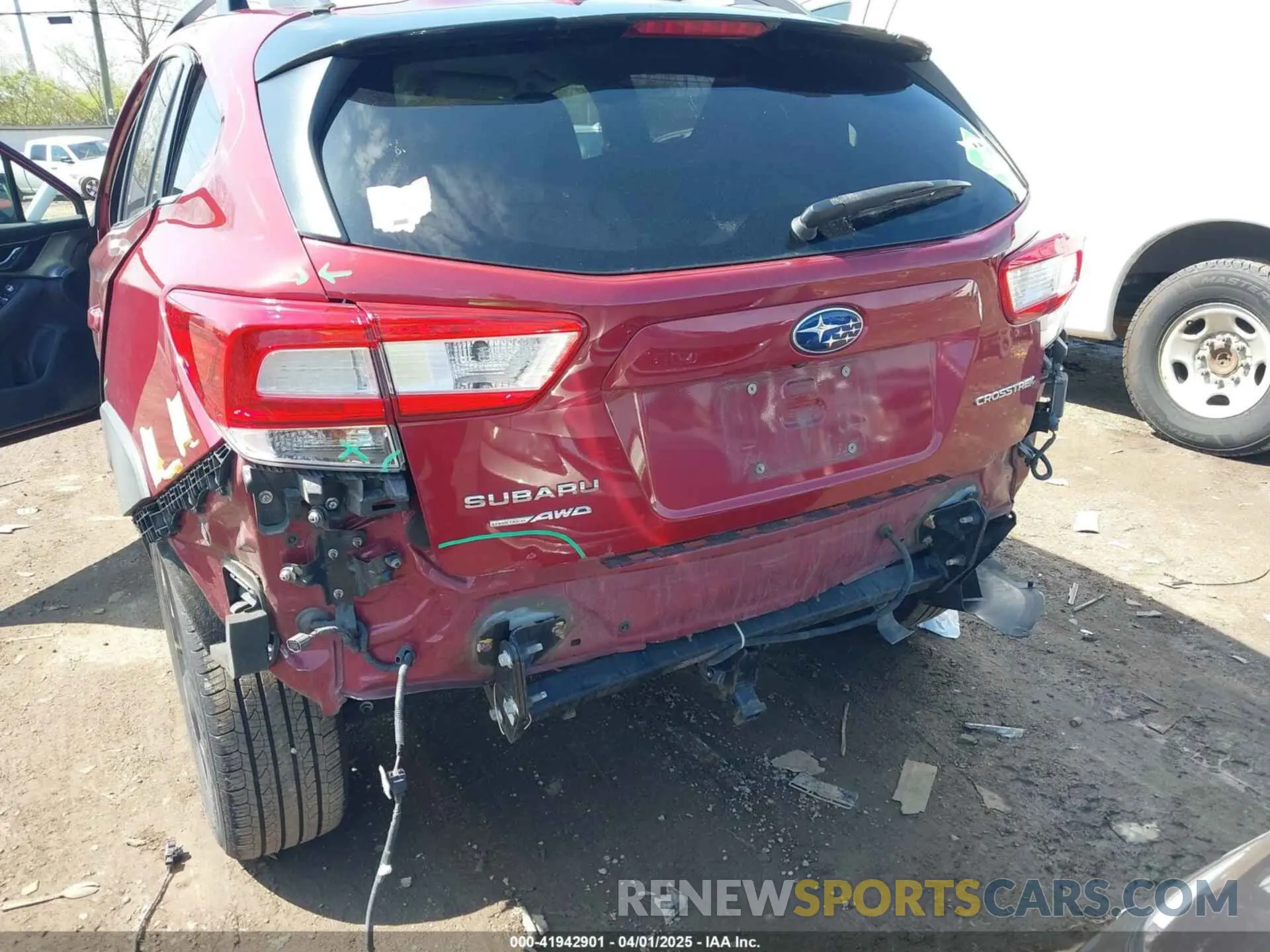 6 Photograph of a damaged car JF2GTAMC1K8313094 SUBARU CROSSTREK 2019