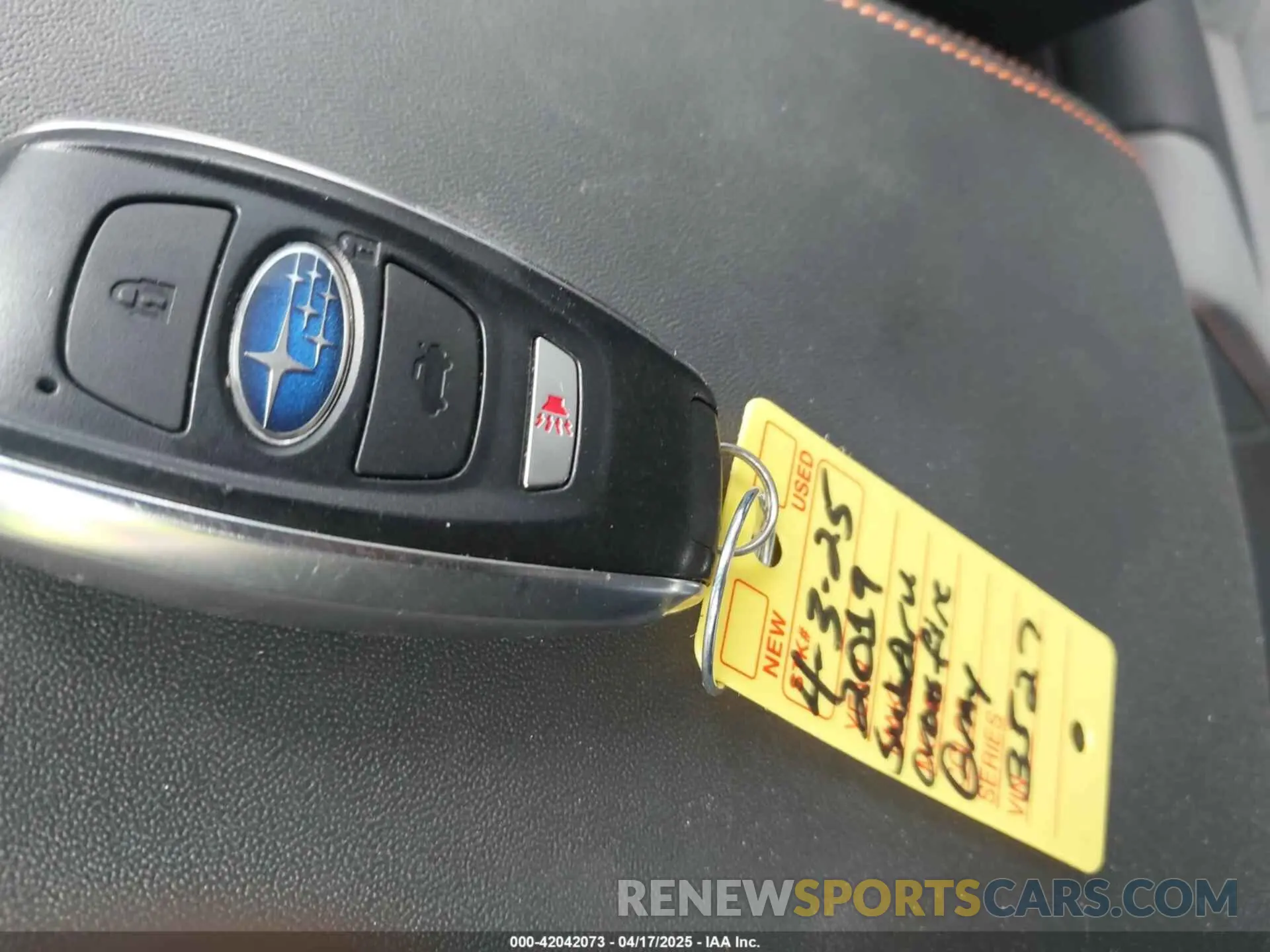 11 Photograph of a damaged car JF2GTAMC2K8343527 SUBARU CROSSTREK 2019