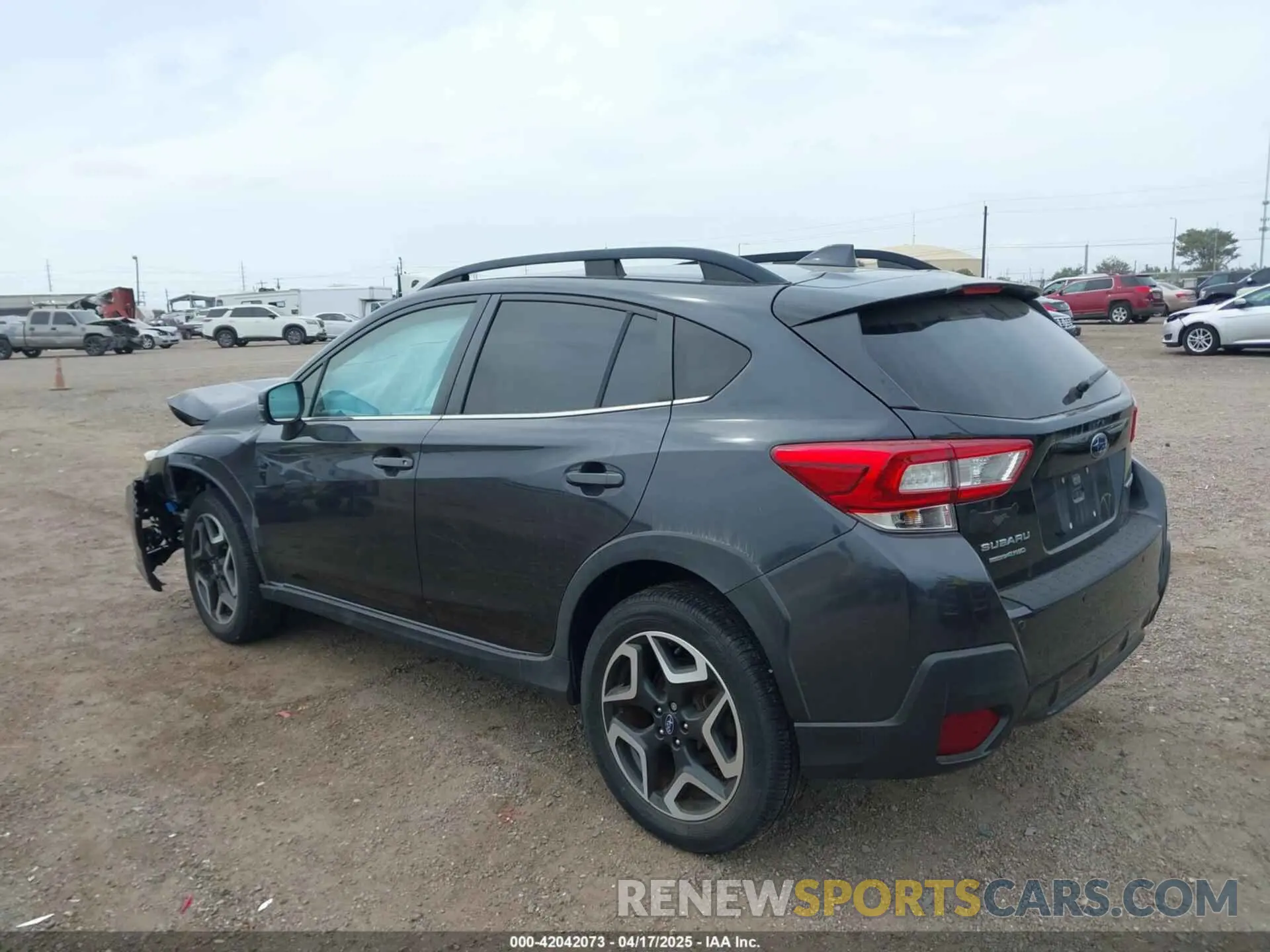 3 Photograph of a damaged car JF2GTAMC2K8343527 SUBARU CROSSTREK 2019