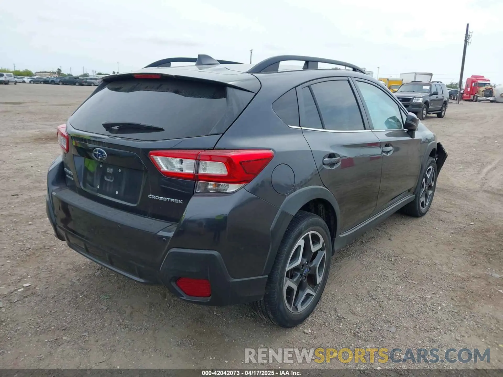 4 Photograph of a damaged car JF2GTAMC2K8343527 SUBARU CROSSTREK 2019