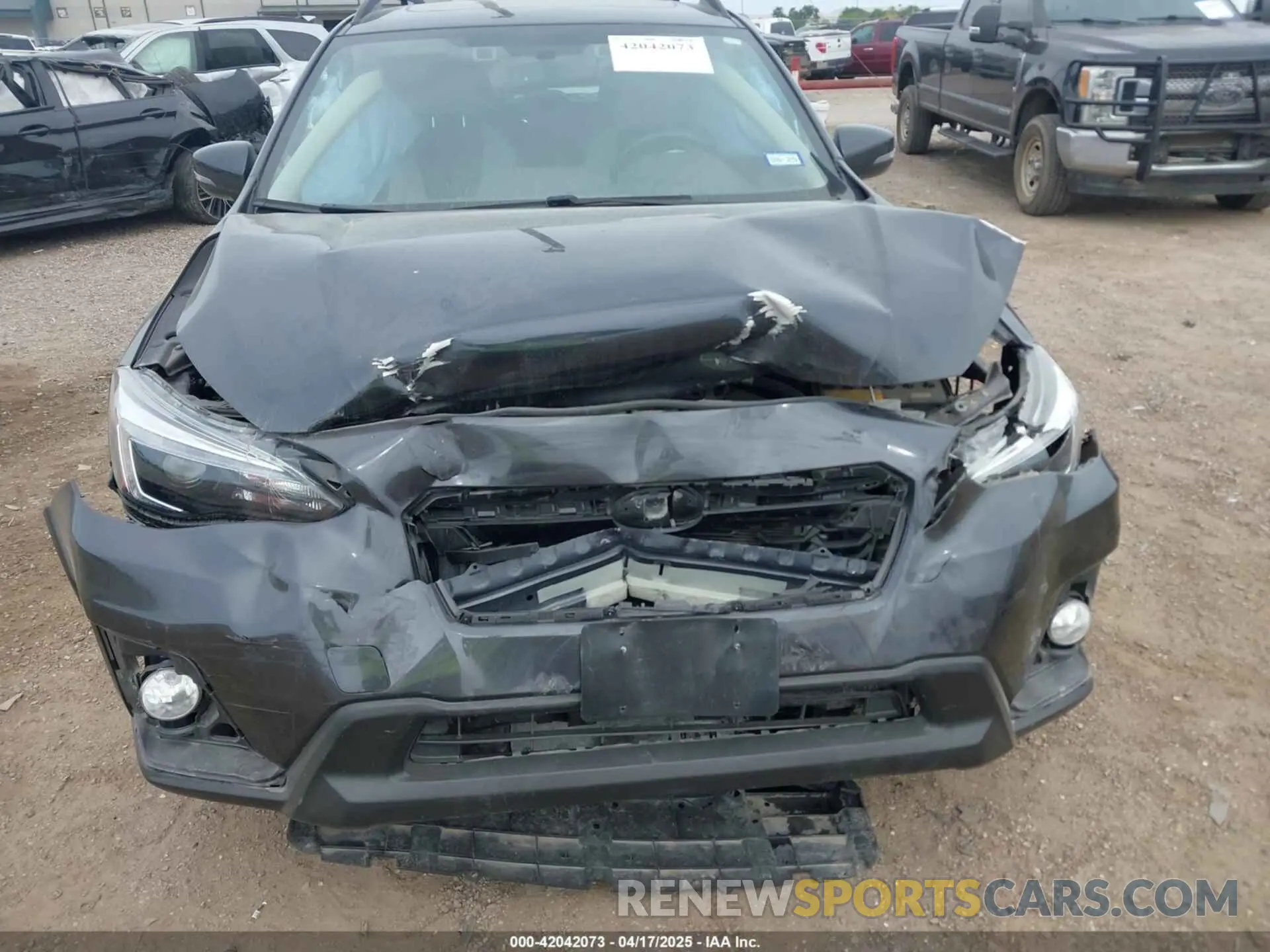 6 Photograph of a damaged car JF2GTAMC2K8343527 SUBARU CROSSTREK 2019