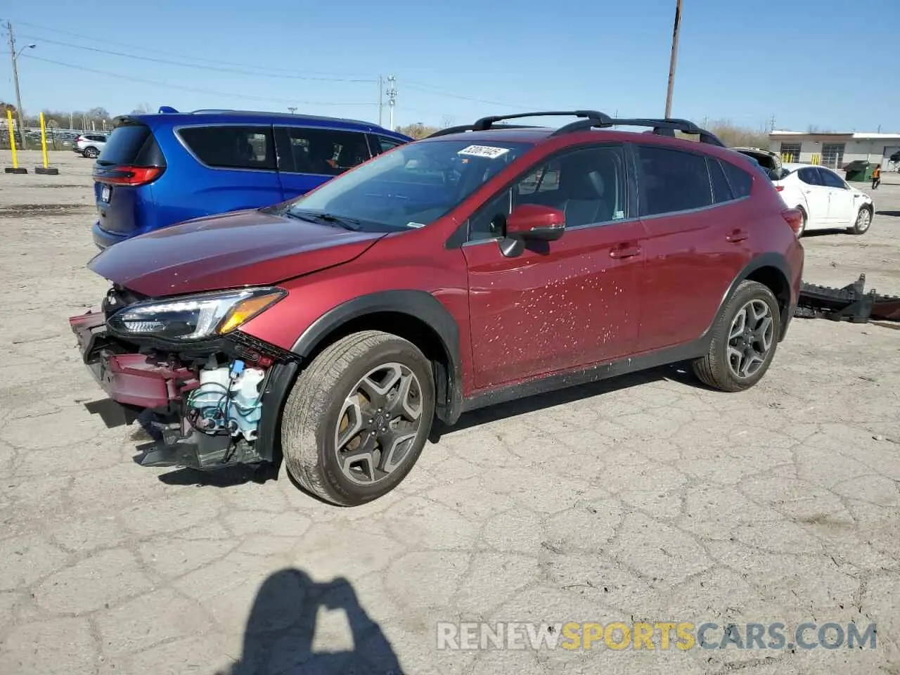 1 Фотография поврежденного автомобиля JF2GTAMC2KH219063 SUBARU CROSSTREK 2019