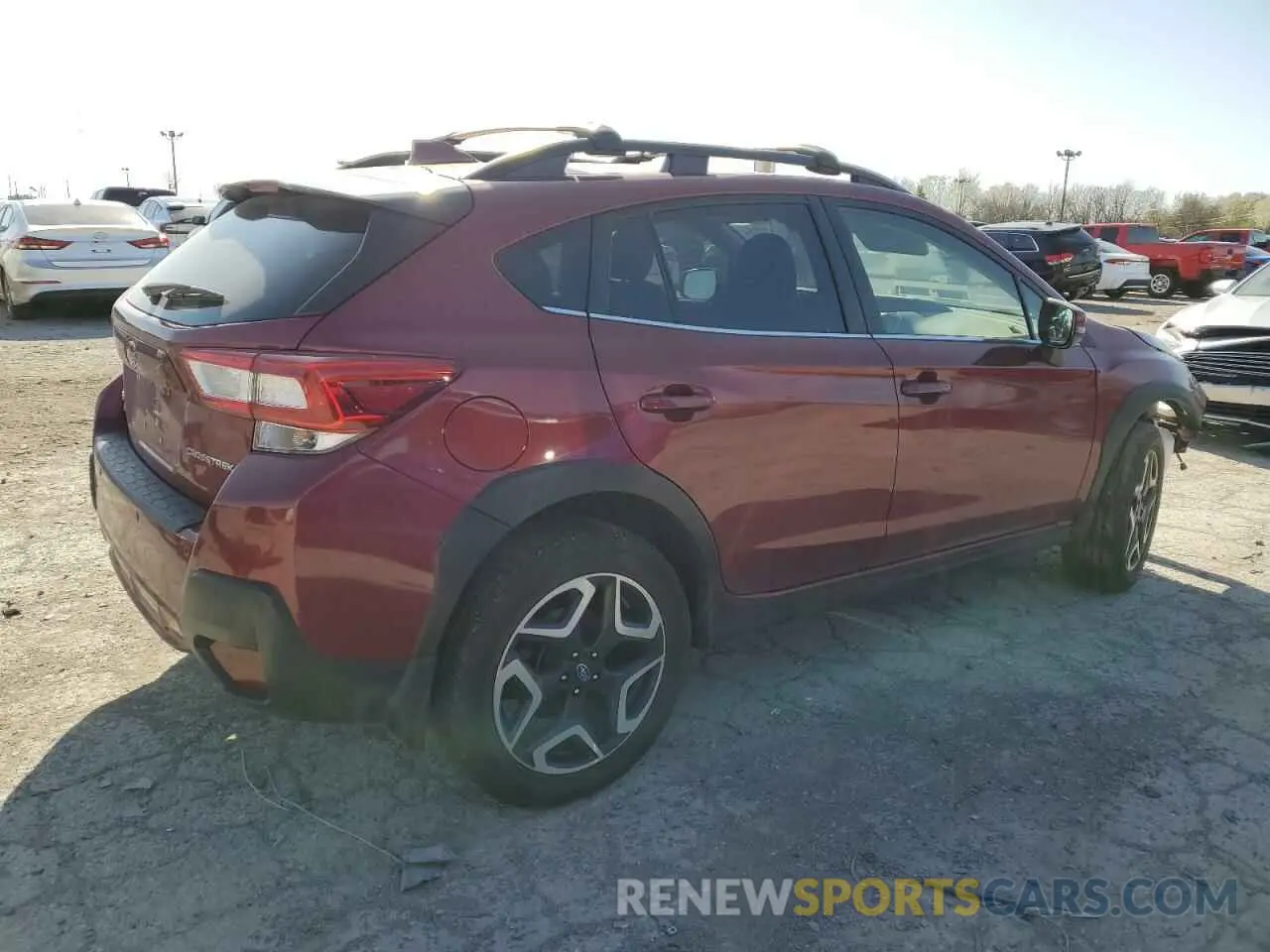 3 Фотография поврежденного автомобиля JF2GTAMC2KH219063 SUBARU CROSSTREK 2019