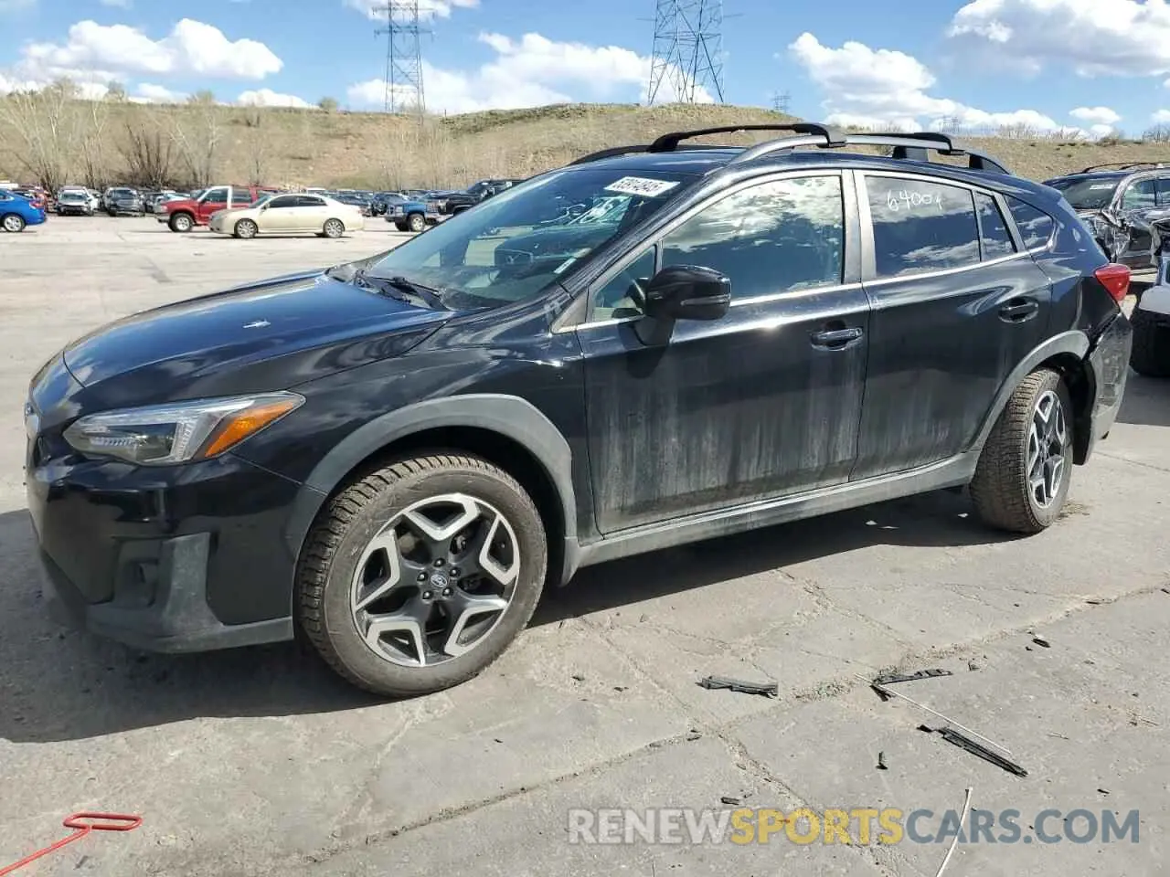 1 Photograph of a damaged car JF2GTAMC3K8231576 SUBARU CROSSTREK 2019