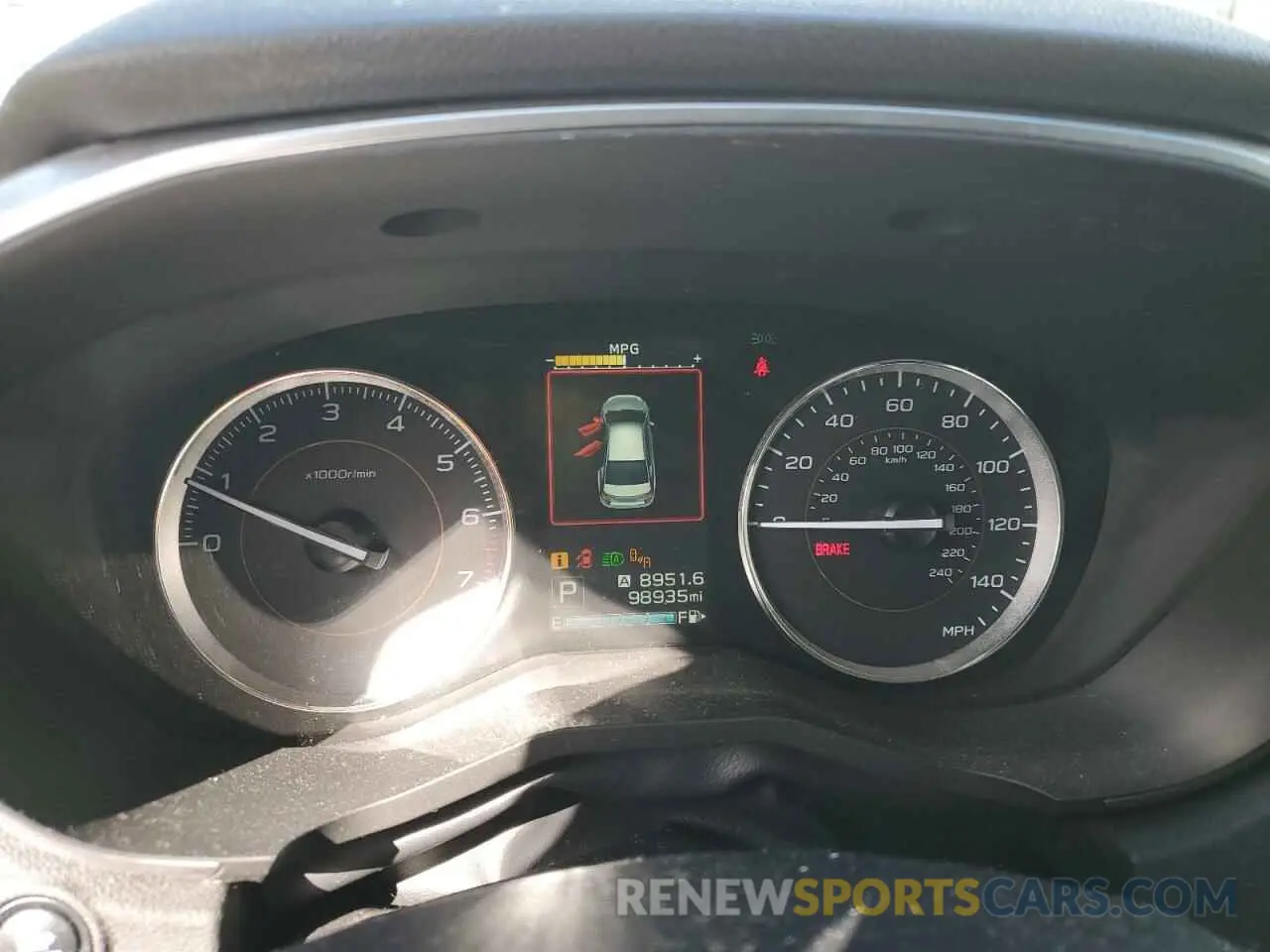 9 Photograph of a damaged car JF2GTAMC3K8365505 SUBARU CROSSTREK 2019