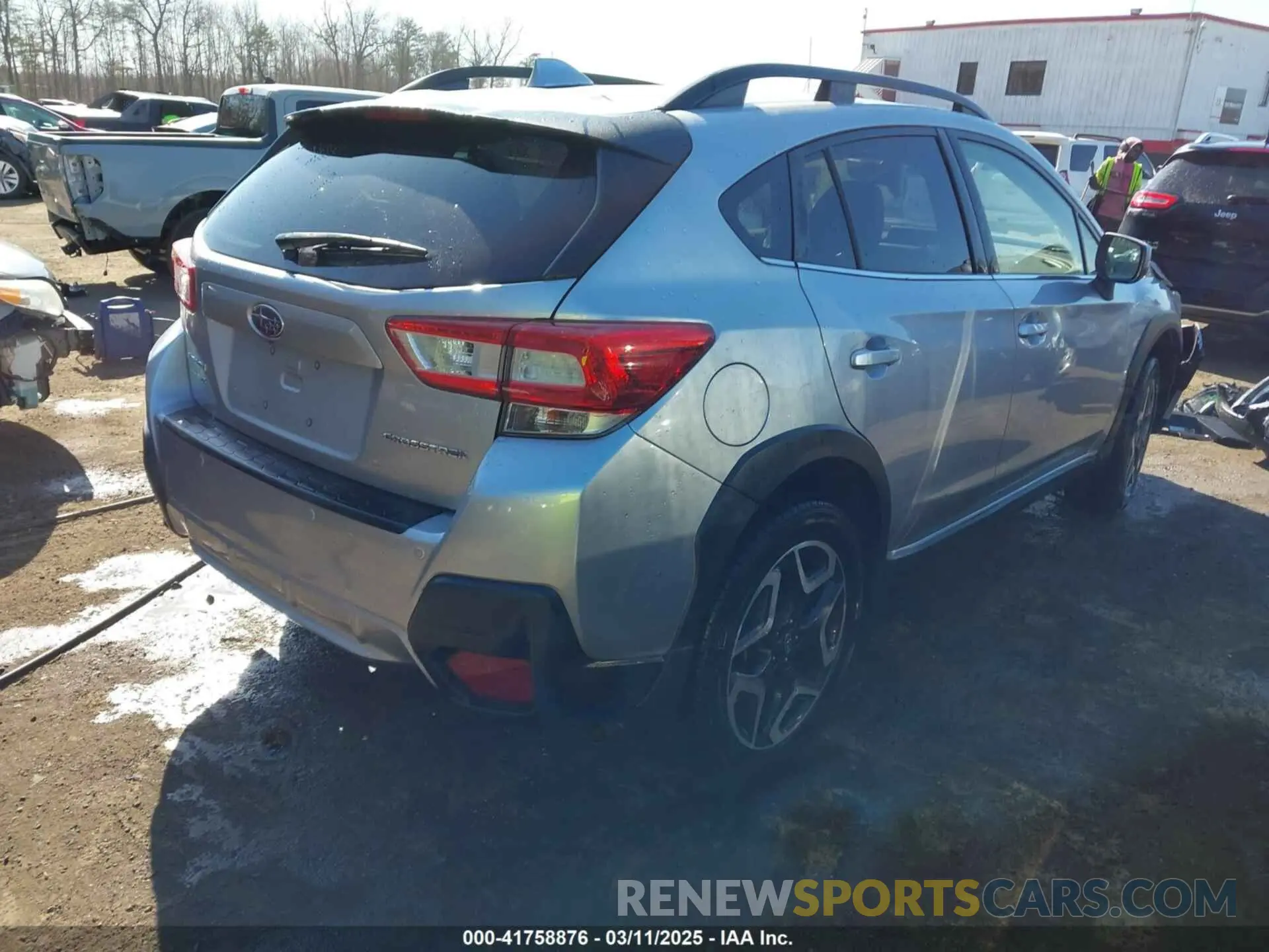 4 Photograph of a damaged car JF2GTAMC3KH319415 SUBARU CROSSTREK 2019